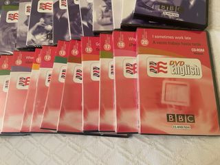 DVDs y CDRom para aprender inglés