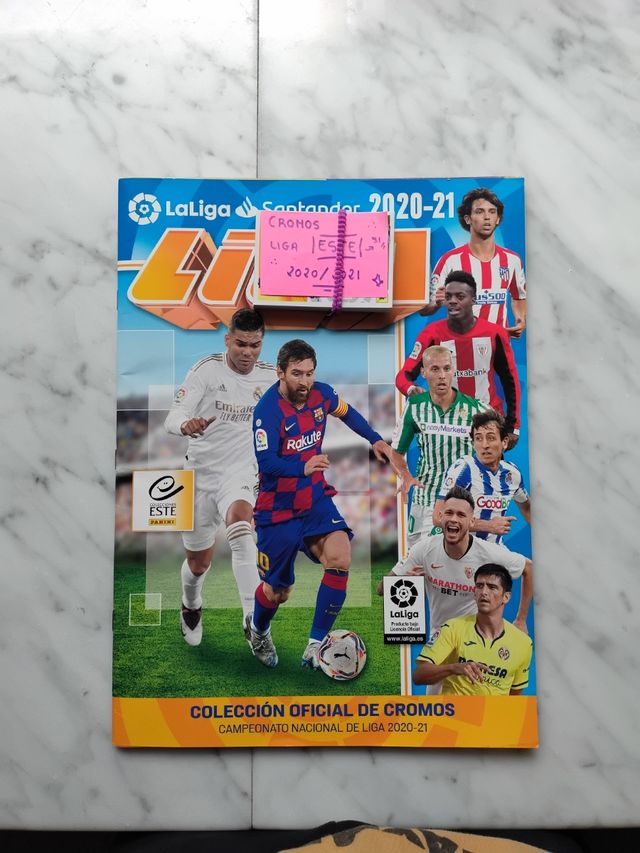 Cromos junto álbum Liga Este 2020-21