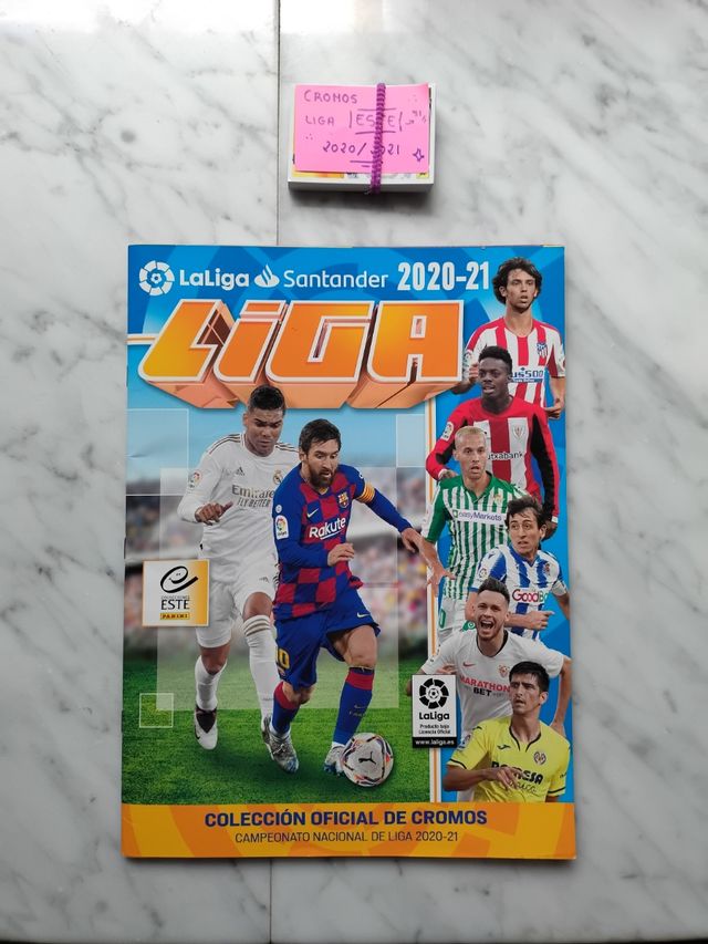 Cromos junto álbum Liga Este 2020-21
