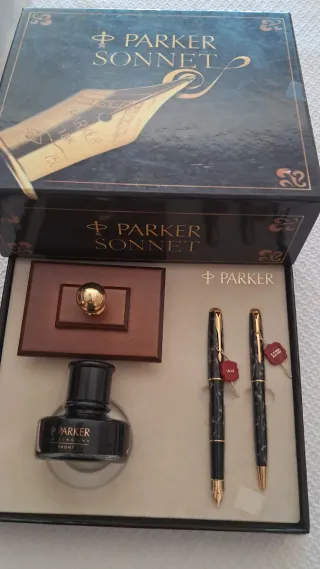  ESTILOGRAFICA Y BOLIGRAFO PARKER  SONNET 