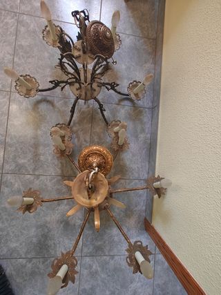 Lamparas vintage antiguas