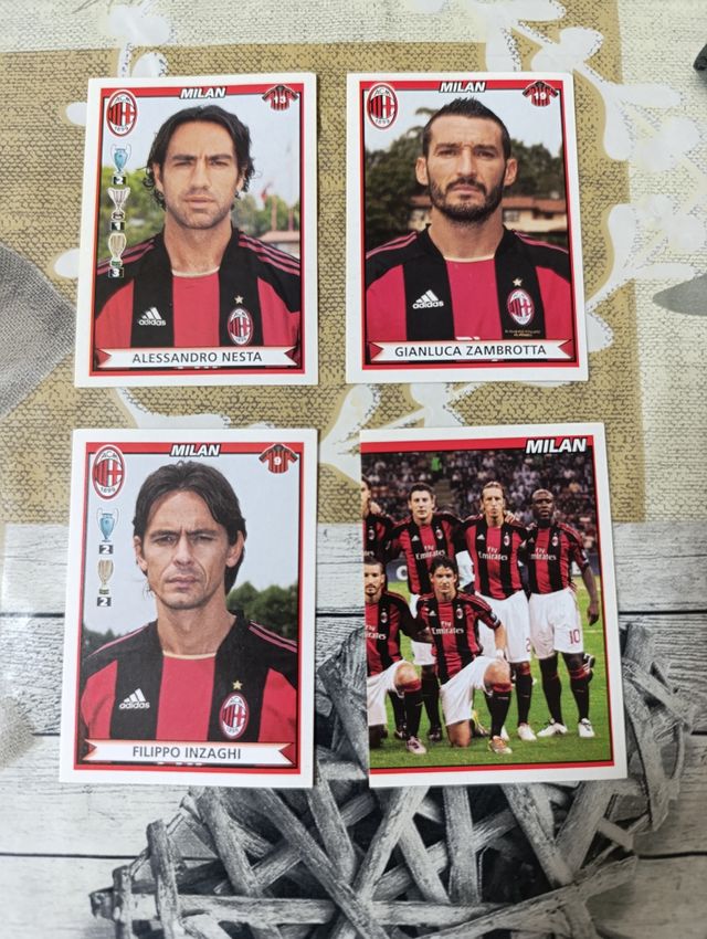 Figurine Panini Milan 2011