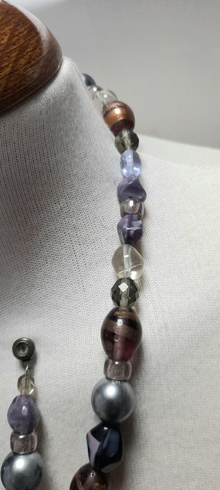 Collar y pendientes 