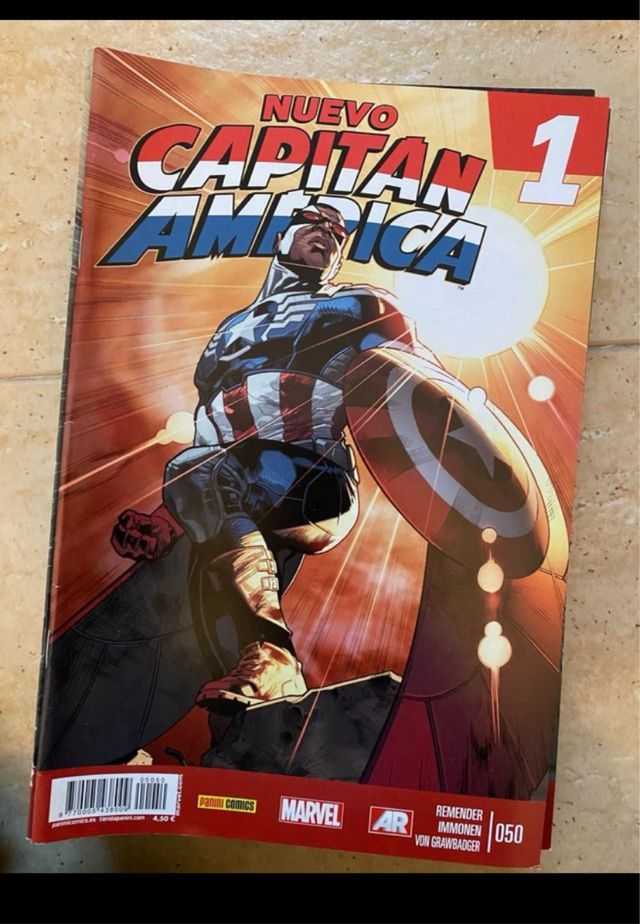 Capitán América. 30 cómics. Librerías 90 euros
