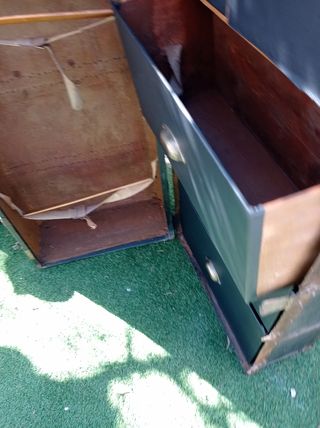 BAUL ARMARIO  DE VIAJE ANTIGUO