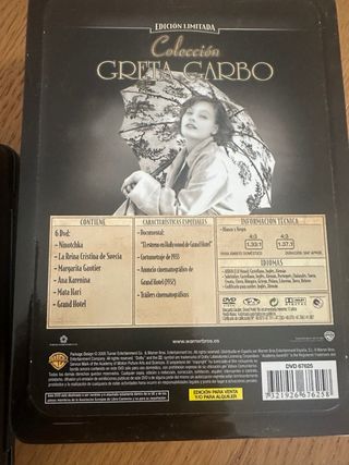 Hepburn y Garbo dvd colección