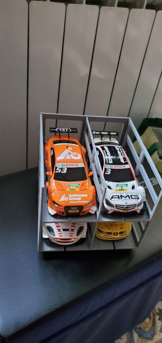 Scalextric garaje 4 coches