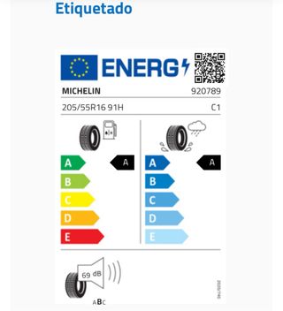 Rueda Michelin Primacy 205/55 R16