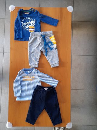 Magliette e pantaloni primaverili 