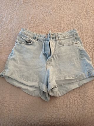 Pantalón vaquero corto mujer 