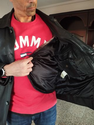 Chaqueta de piel 