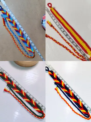 Pulseras con la bandera de España