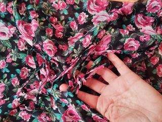 Camisa vaporosa semitransparente