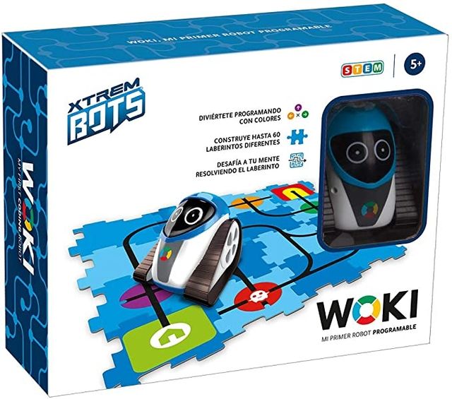 Robot woki programable para niños. STEM