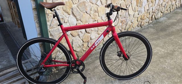 Bicicleta EBFEC R2 Skiron Red  Urban eBike  70 km
