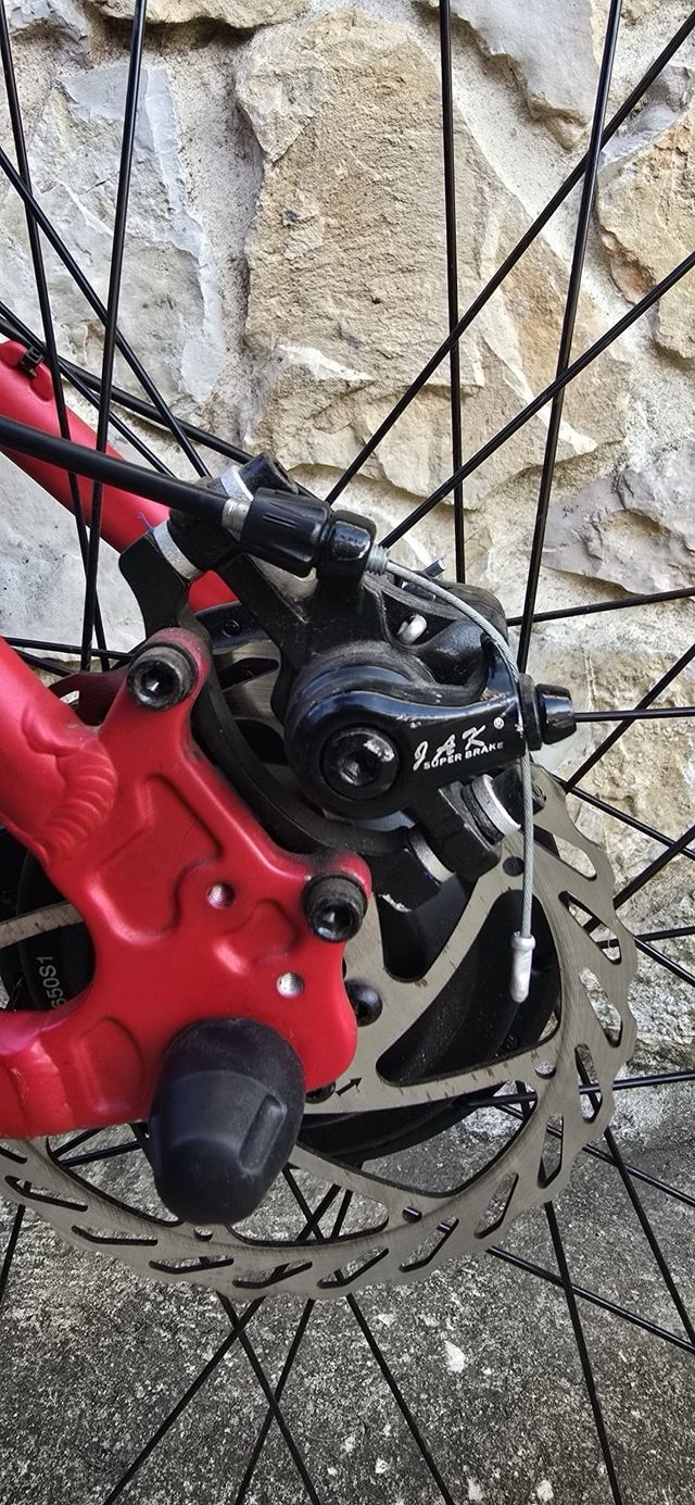 Bicicleta EBFEC R2 Skiron Red  Urban eBike  70 km