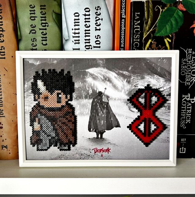 Cuadro Berserk Hama Beads