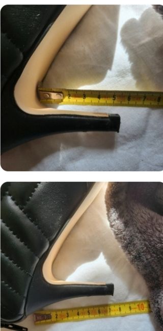 Bata tronchetto con tacco. Nuovo 