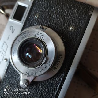 Cámara rusa FED 2 preseries obj. FED