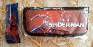Astuccio di Spiderman Marvel rosso e nero