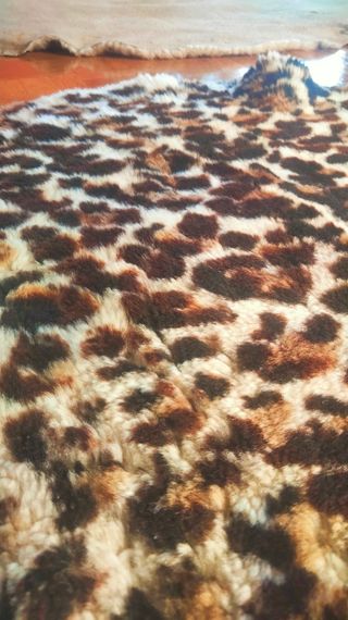 Alfombras vintage estampado animal