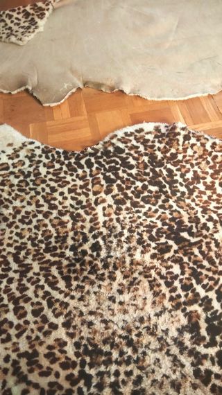 Alfombras vintage estampado animal