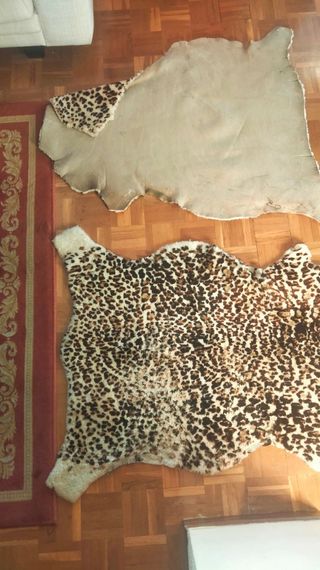 Alfombras vintage estampado animal