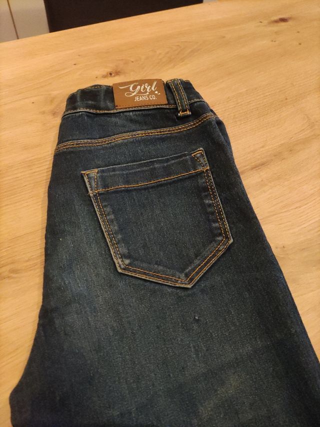 Pantalón Vaquero Azul Niña 9-10 años