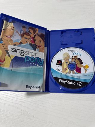 Lote juegos singstar PS2 con micros