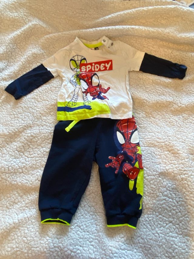 Completo maglia e pantaloni Original Marines 9/12m