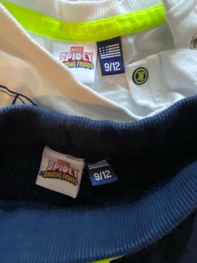 Completo maglia e pantaloni Original Marines 9/12m