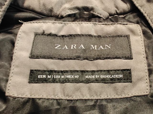 Chaleco Zara gris
