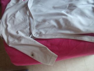 Gabardina algodón beis 