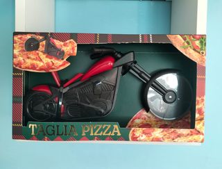 Moto con ruota Taglia Pizza