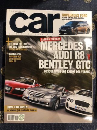 Revista autos “ CAR “.