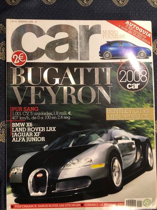 Revista autos “ CAR “.