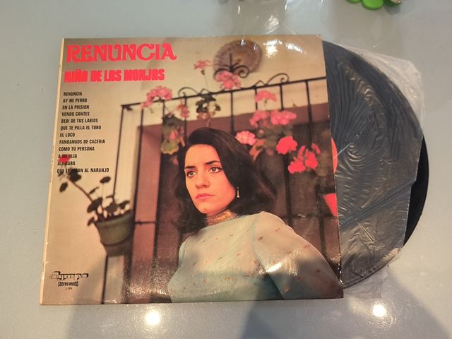 Vinilo Niña de los Monjas Renuncia