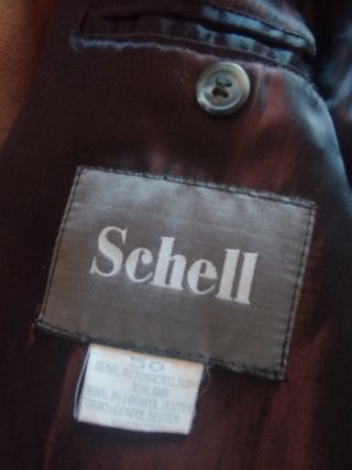 Chaqueta lana y ante forrada raso