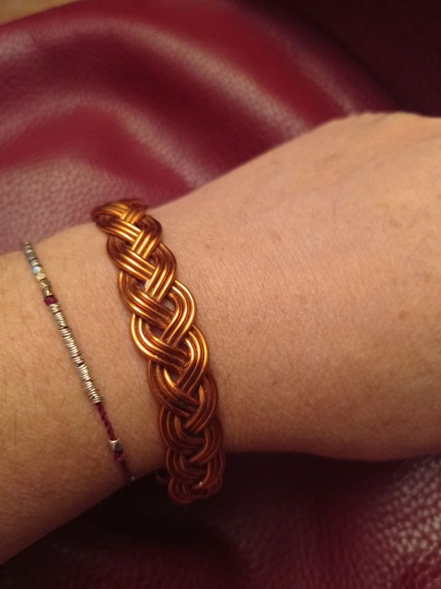 Pulsera cubre trenzado