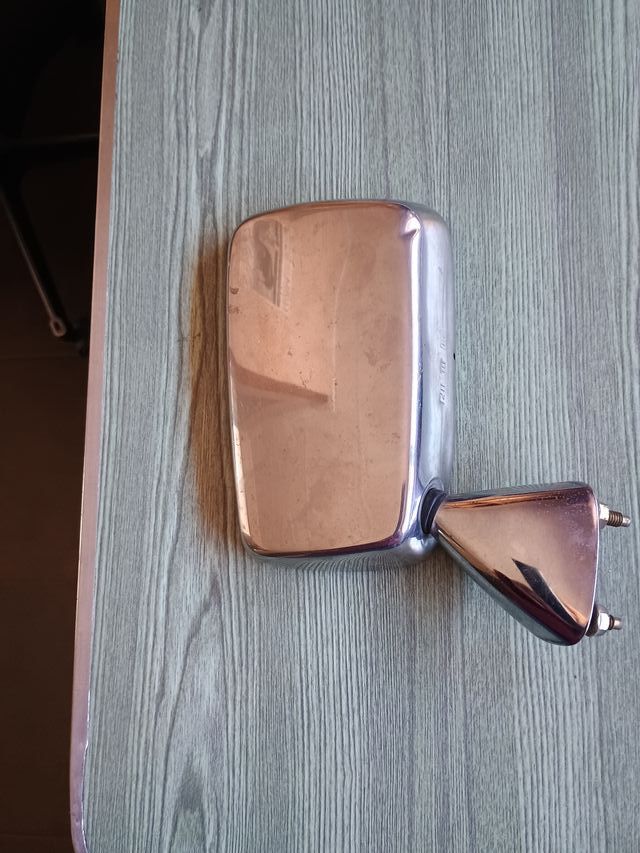 Espejo izquierdo cromado Ford  Fiesta y anagramas