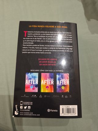 Libro After: aquí empieza todo y After: en mil ped