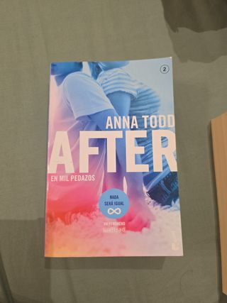 Libro After: aquí empieza todo y After: en mil ped