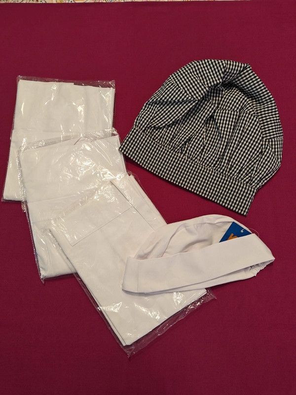 Lote de ropa de cocina (unisex)