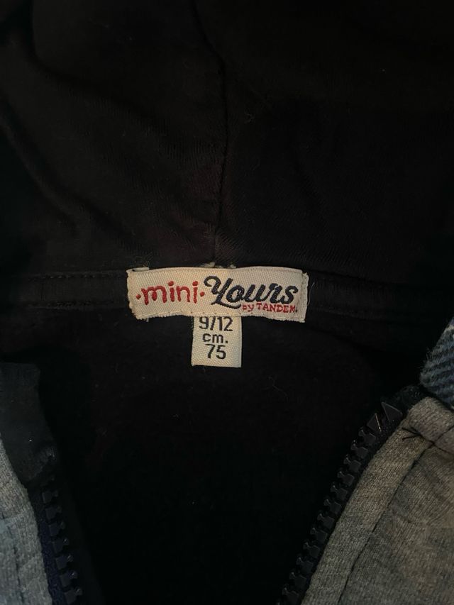 Set felpa pantaloni e maglia maniche lunghe 9/12m