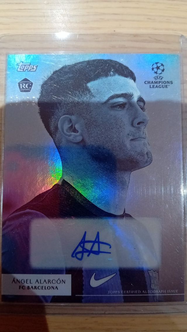 AUTÓGRAFO ORIGINAL DE ÁNGEL ALARCÓN NUMERADO A 99 