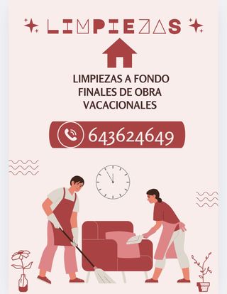 limpiezas, limpiadora. consulte!