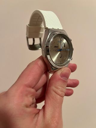 Swatch irony.