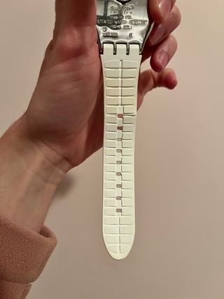Swatch irony.