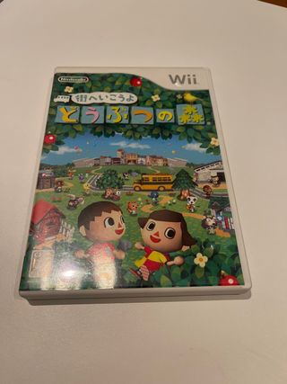 WII JUEGO ANIMAL CROSSING