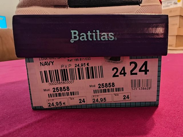Zapatillas niño Batilas